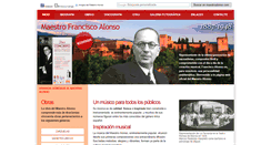 Desktop Screenshot of maestroalonso.com